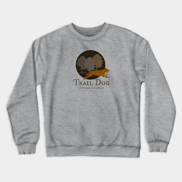 Trail Dog Crewneck Sweatshirt by TrailDogApparel